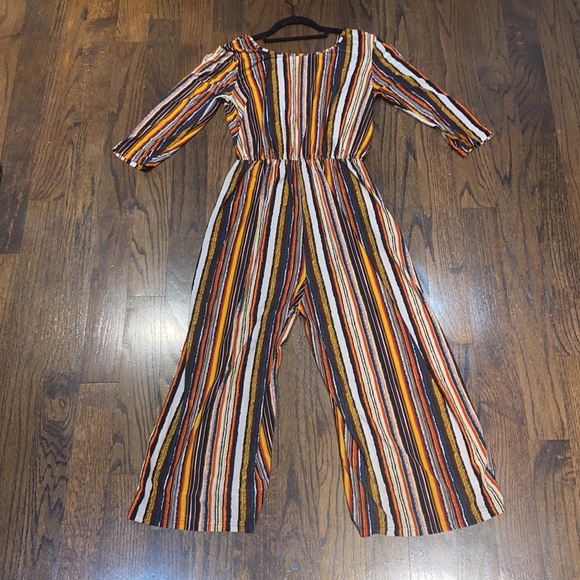 Colorful Stripped Jumpsuit - L/XL - Picture 2 of 5